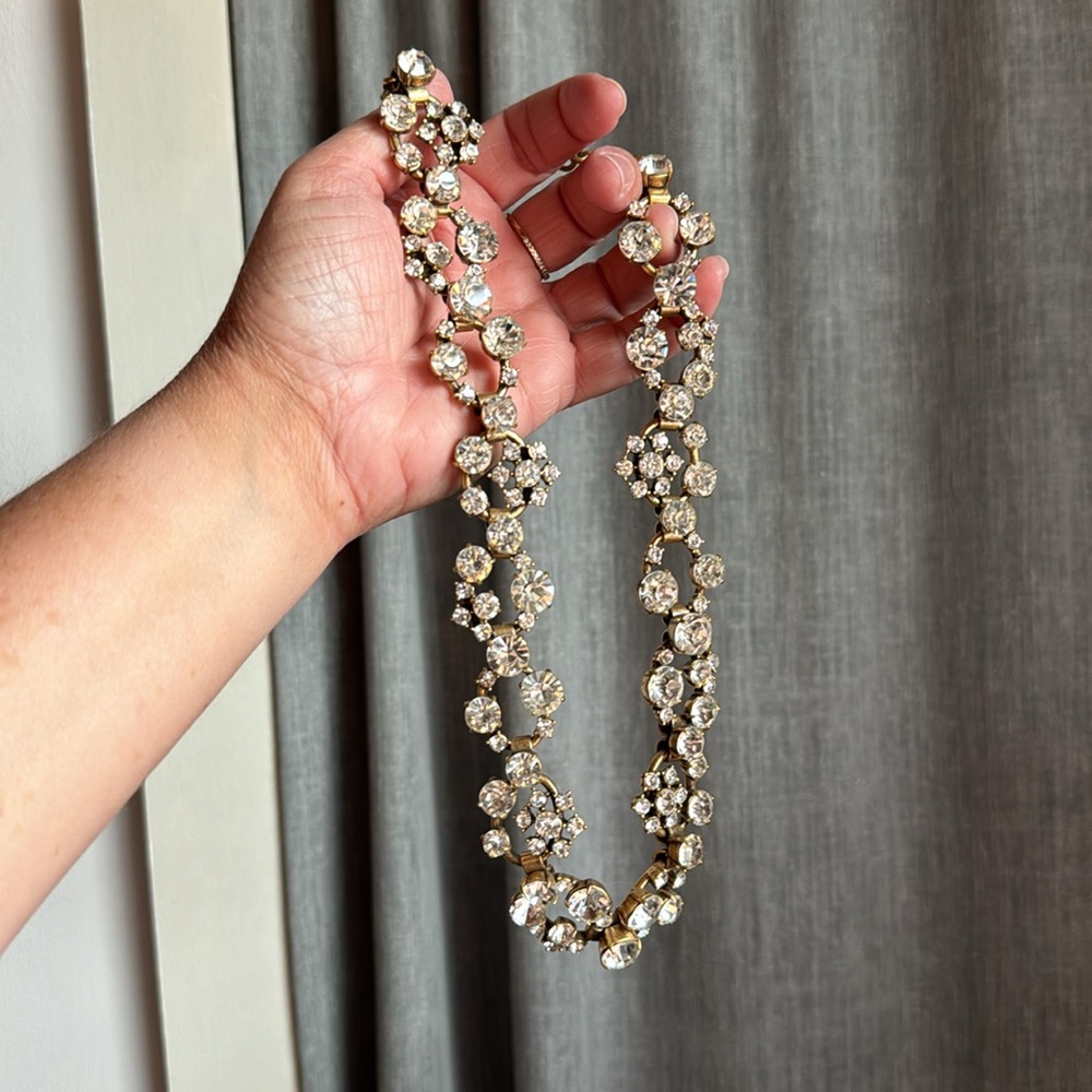 J Crew Chunky Jeweled Neclace